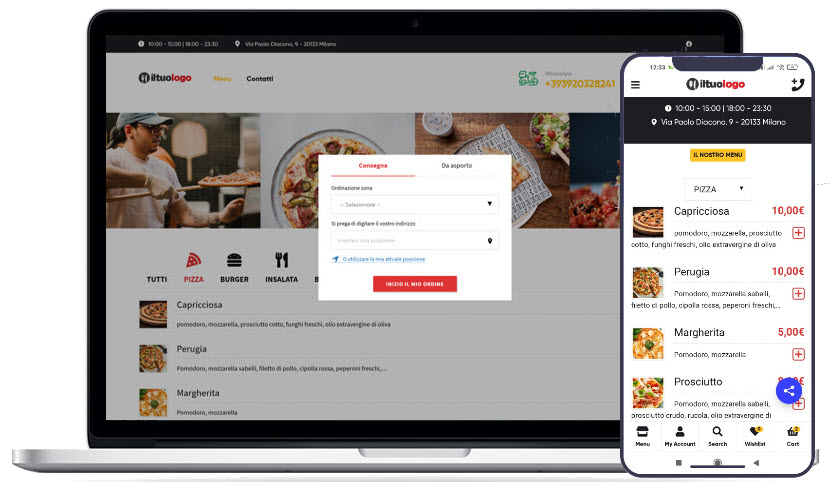 Menu in App - digitalizziamo il food business